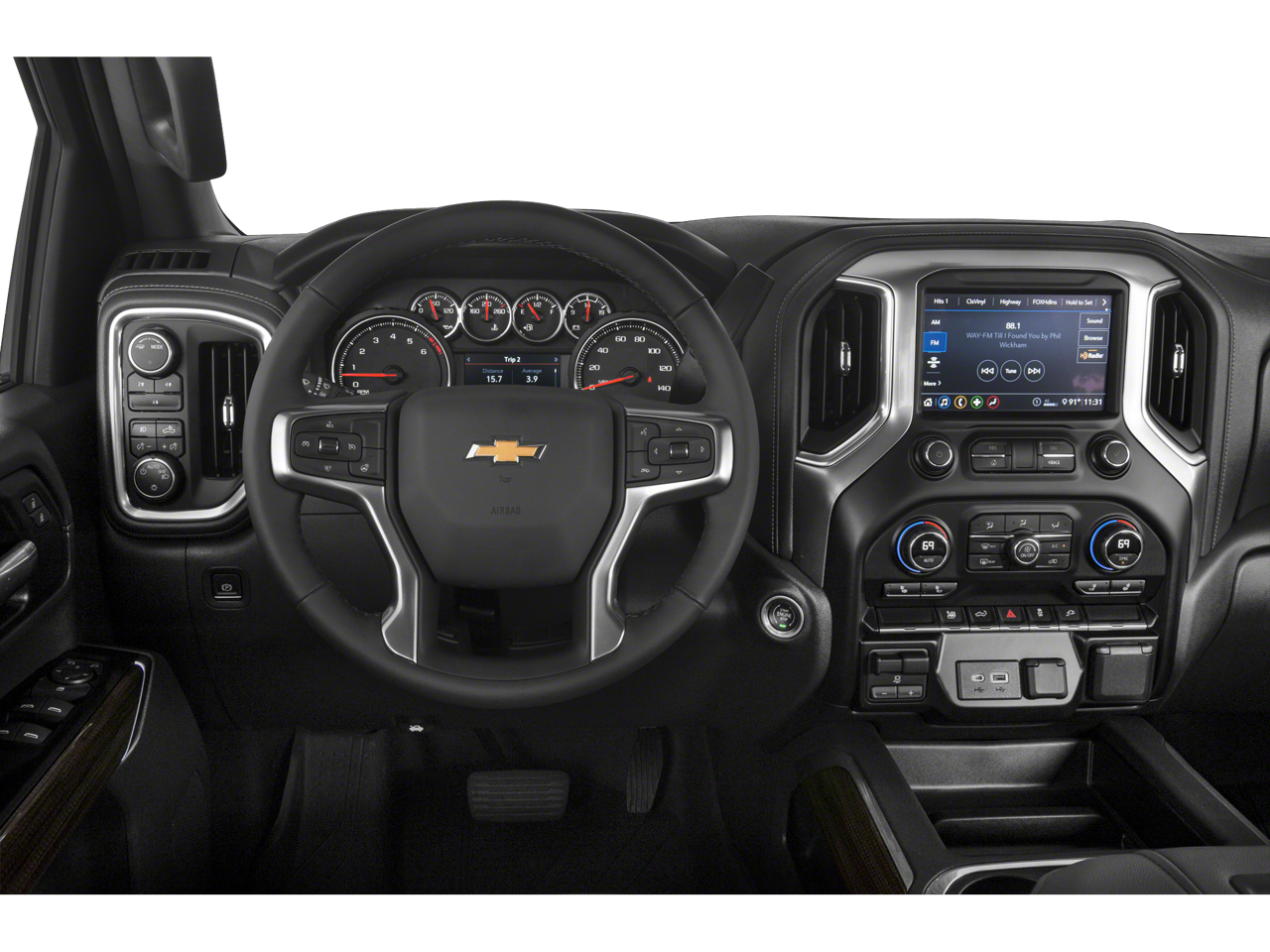 2022 Chevrolet Silverado 2500 HD — interior view
