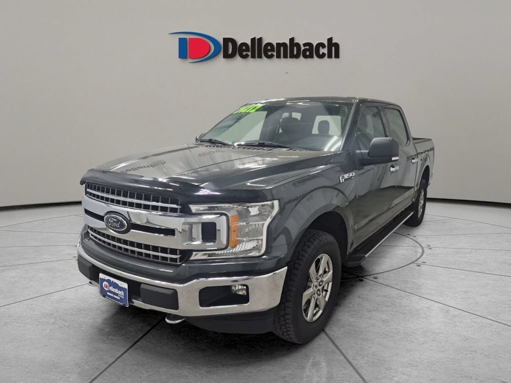 2018 Ford F-150 XL in Guard — front three-quarter view