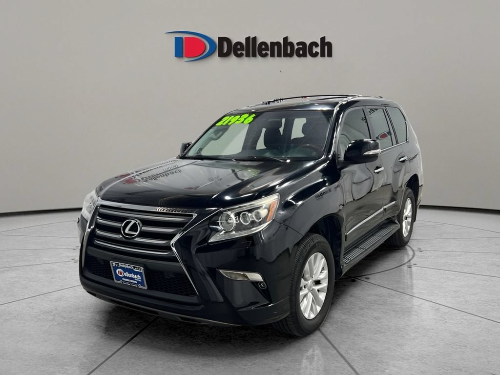 2016 Lexus GX 460 in Black Onyx — front three-quarter view