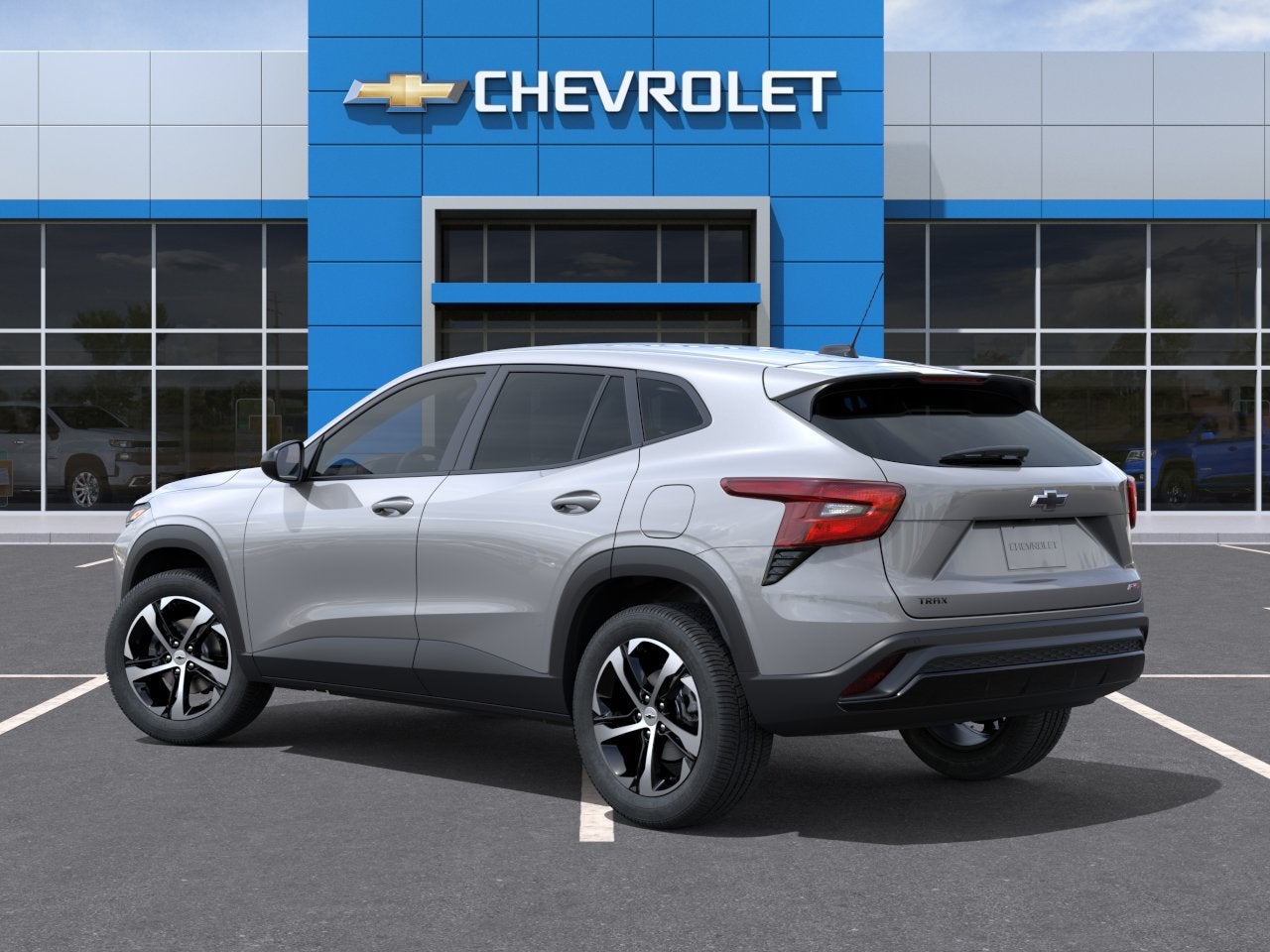 2026 Chevrolet Trax — rear three-quarter view